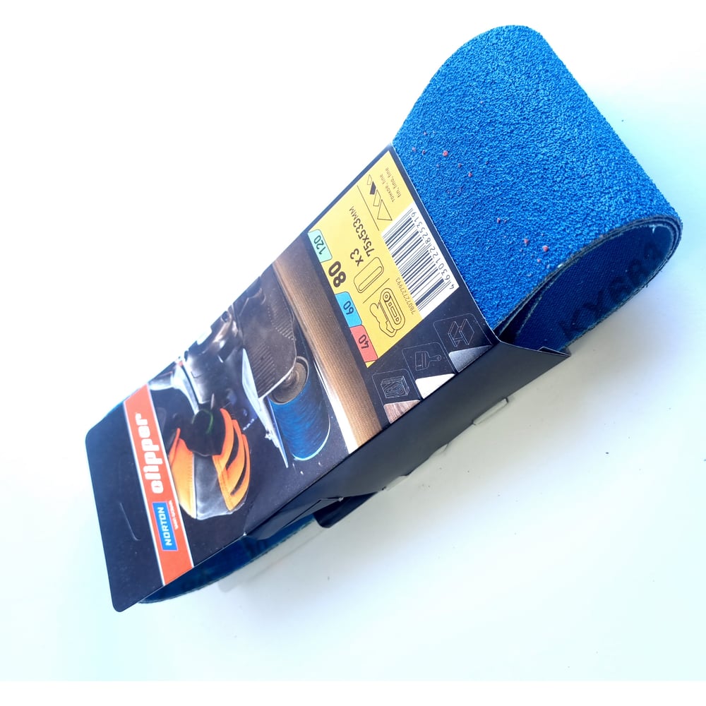 Изображение товара Циркониевая шлифовальная лента 75x533 мм, 3 шт P60 NORTON