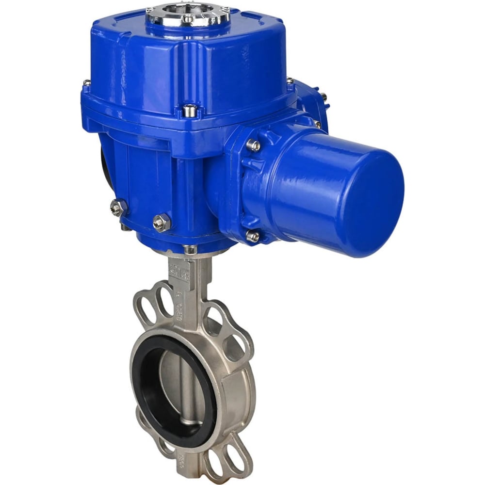 Изображение товара Затвор DN.ru 316L-316L-EPDM Ду250 Ру16 с электроприводом 220В