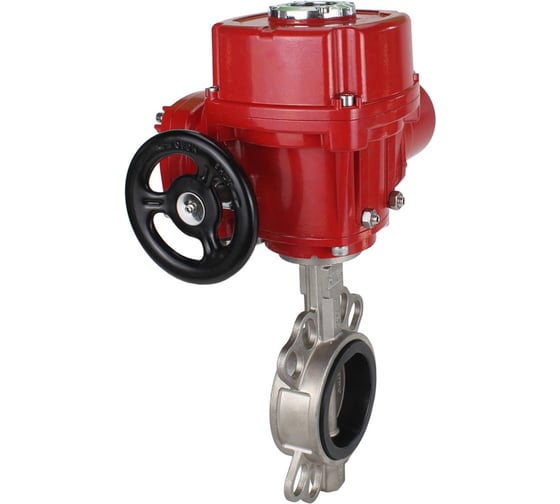 Изображение товара Затвор DN.ru 316L-316L-EPDM Ду125 Ру16 с электроприводом QT-W (M) EX-010 380В D050-12509