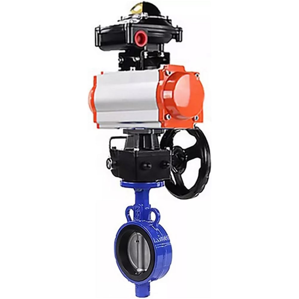 Изображение товара Затвор DN.ru AL-316L-EPDM Ду25 Ру16 дисковый пневмопривод