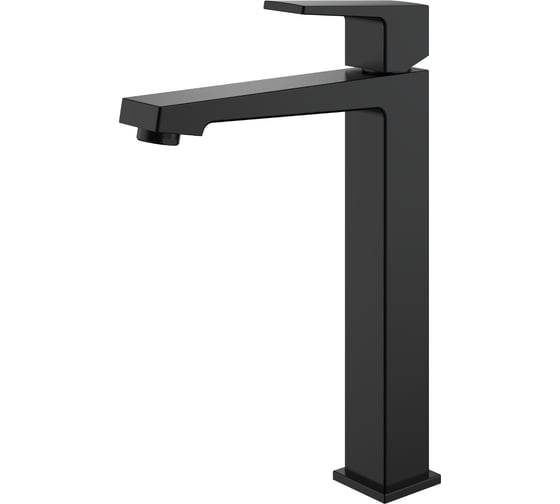 Изображение товара Смеситель для умывальника SPLENKA высокий, черный S01.15.06