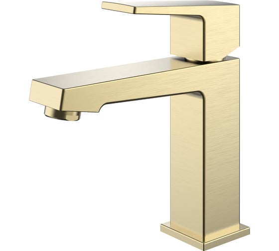 Изображение товара Смеситель для умывальника SPLENKA золотой сатин S01.10.03