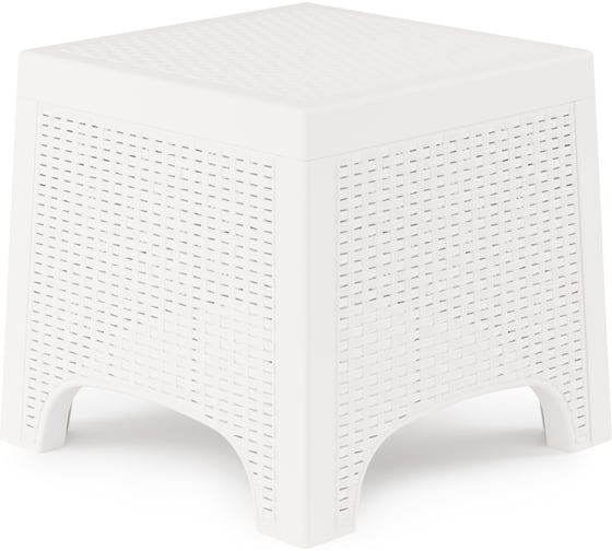 Изображение товара Стол ЗПИ "Альтернатива" Ротанг Лайт белый М8910