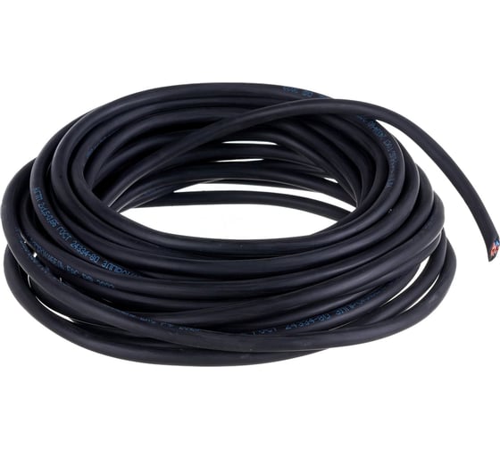 Изображение товара Кабель гибкий ЭлПроКабель КГтп 2x2,5, ГОСТ, круглый, 100 м 4630017899227