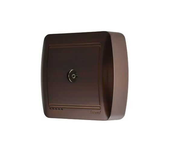 Изображение товара ТВ розетка Lezard DEMET проходная маун 711-0400-129