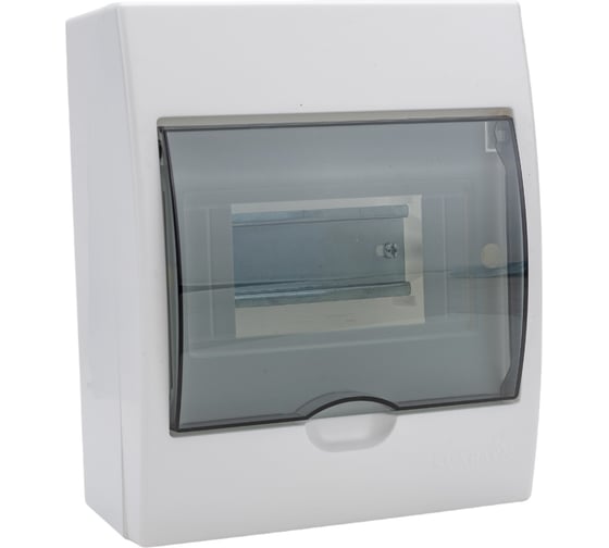 Изображение товара Бокс с прозрачной крышкой Lezard LUXRAY ЩРН-П-6 для наружной уст. 6-х модульных устройств 731-2000-006