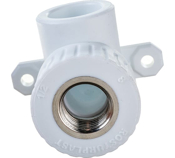 Изображение товара Угольник с креплением RTP PN25 комбинированный, внутренняя резьба D25х1/2 мм 15110