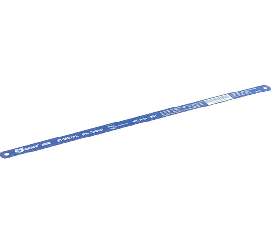 Изображение товара Полотно ножовочное по металлу Expert (300х12.7х0.62 мм; Bi-metal) GRAFF 1343003