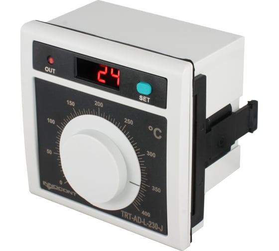 Изображение товара Температурный контроллер INNOCONT для управления охлаждением/размораживанием, 4 разряда, 77x35x61 мм, NTC, TRT-AD-L-230-J