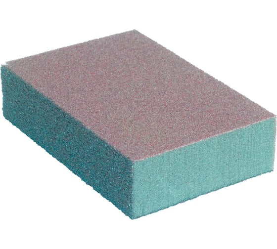Изображение товара Абразивная губка 4-х сторонняя 100x66x26 мм, P120, 5 шт NORTON 77696094003