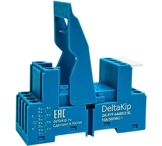 Изображение товара 2-ярусная монтажная колодка с винтовыми клеммами DELTAKIP DK-PYF-044BE/2BL DK-K0000008.1