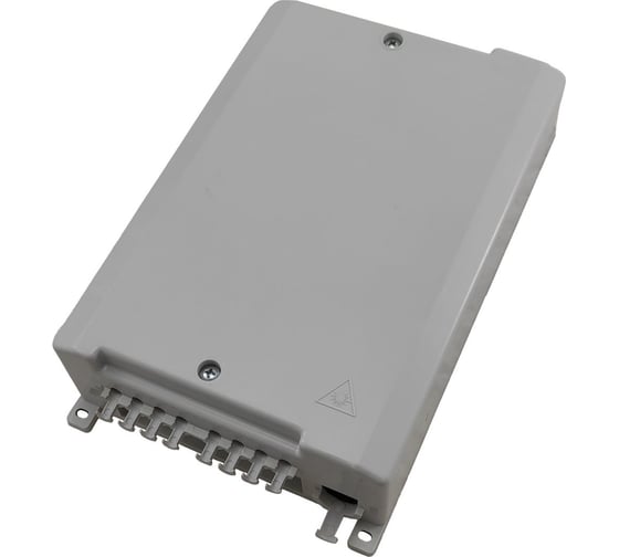 Изображение товара Оптическая кросс-муфта ОКМ-2215-У ООО Лентамет (ОРК PON для МКД до 16 аб., PLC, УСМ) (пластиковый кронштейн УСМ) 890765