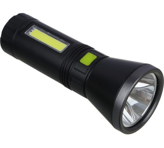 Изображение товара Фонарь ручной ЕРМАК LED+COB, 4 режима, 1200мАч, 5,8x14,8см 224-078