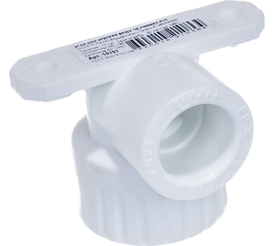 Изображение товара Угольник с креплением RTP PN25 комбинированный, внутренняя резьба D20х1/2 10797