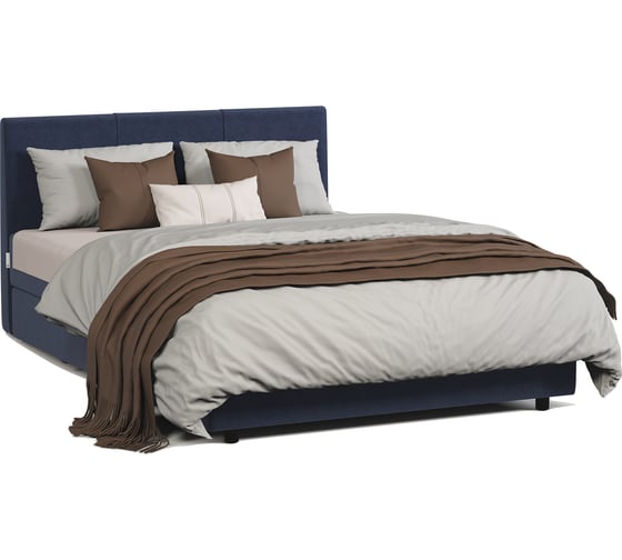 Изображение товара Кровать односпальная Шарм с подъемным механизмом, Классика 100, велюр Ультра миднайт 170523941