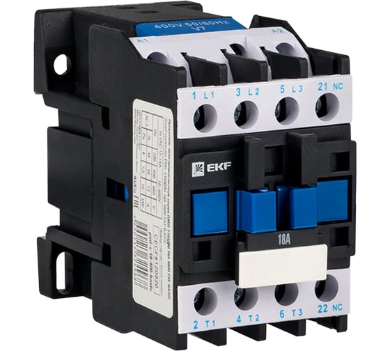 Изображение товара Пускатель EKF Basic серии ПМЛ-1160ДМ, электромагнитный, 18А, 400В pml-s-18-400-basic