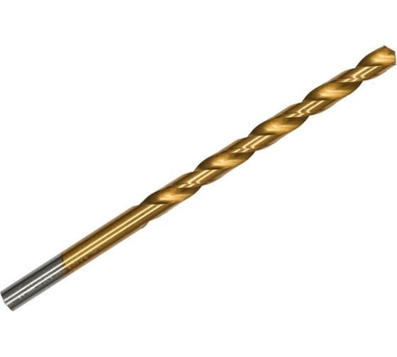Изображение товара Сверло удлиненное Эксперт M2 TIN №673 по металлу (10 шт; 4.2х119 мм; HSS-G; DIN 340) Профоснастка 30206033