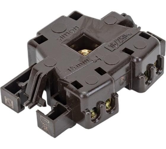 Изображение товара Розетка Simon без заземления, винтовые клеммы, 16А 250В, S73, S73 Loft 73431-39