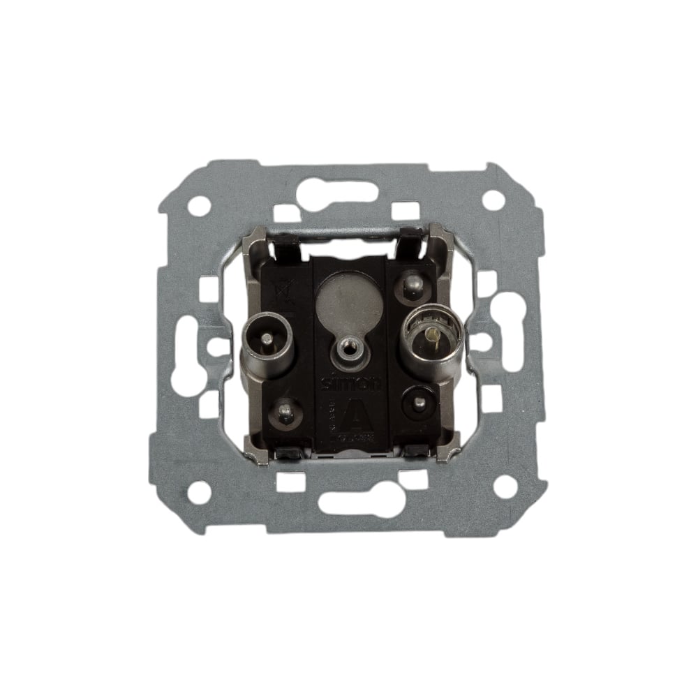 Изображение товара Розетка R-TV+SAT Simon S82 для телевизионного и спутникового сигнала