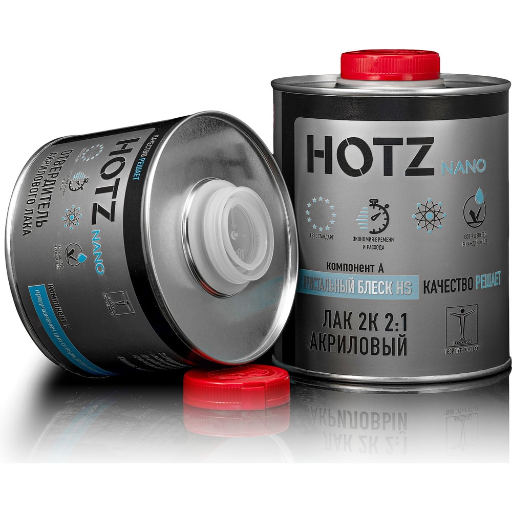 Изображение товара Акриловый лак HOTZ 2К HS SUPER CRYSTAL для кузовных работ