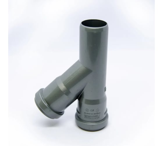 Изображение товара Тройник D 32 мм 45 градусов для внутренней канализации Flextron 145818