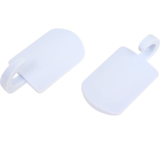 Изображение товара Самоклеящийся крючок Amig пластик, белый, 2 шт в дисп. 210-40x35 BL