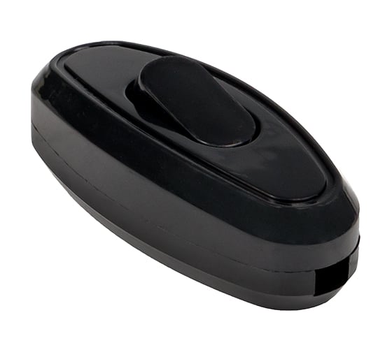 Изображение товара Переключатель бра EKF черный, 6А, 250В APB6-30