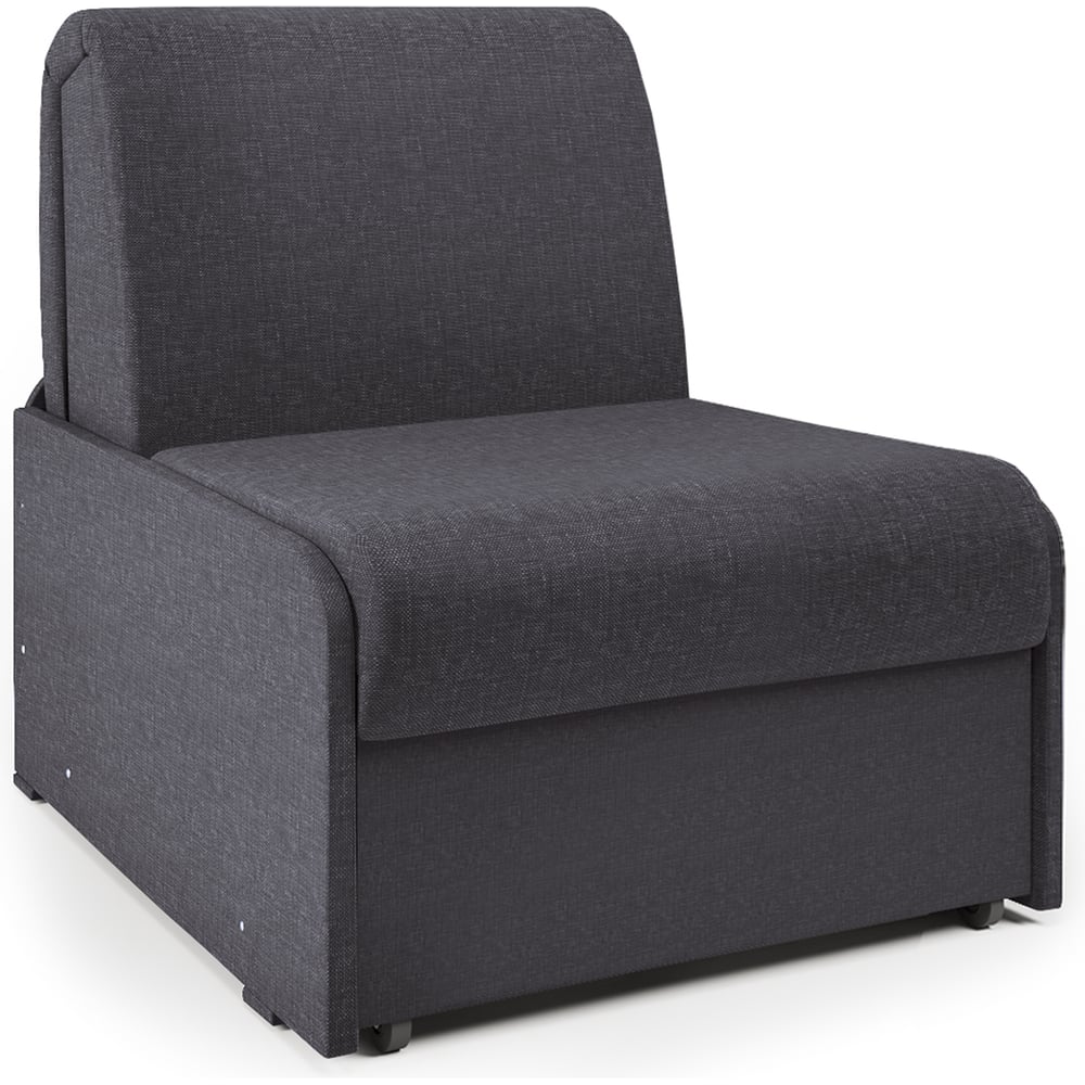 Изображение товара Кресло-кровать Шарм Коломбо БП 60 серый с ящиком для белья и механизмом аккордеон
