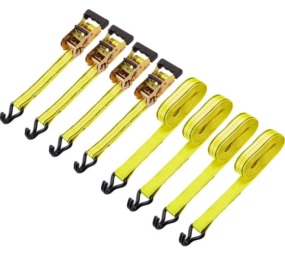 Изображение товара Стяжка для крепления груза DSV 38мм х 4,6м, 2,0 т, 4 шт R88031