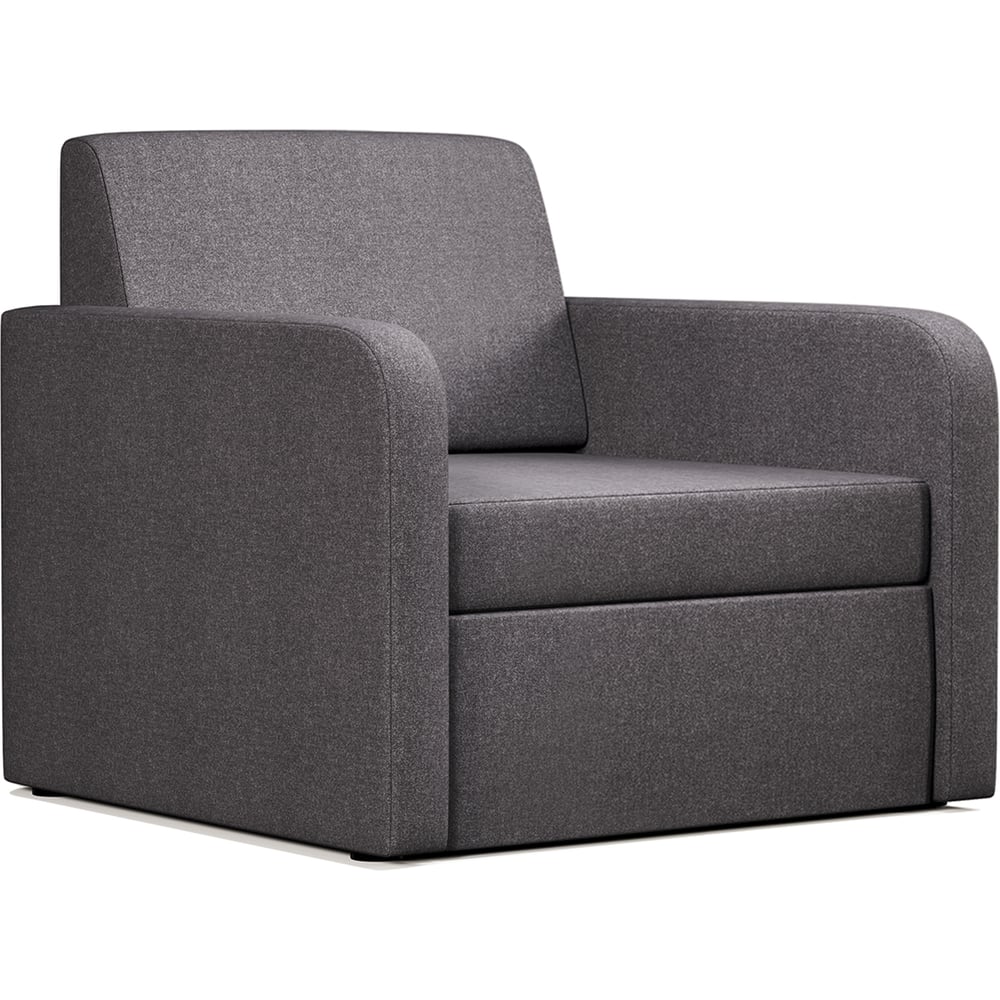 Изображение товара Кресло-кровать Шарм Бит Куба темно-серый 180720012 современная мебель для удобного сна