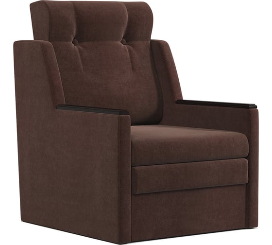 Изображение товара Кресло-кровать Шарм Классика Д велюр Дрим шоколад 170523630