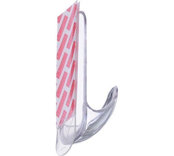 Изображение товара Крючки самоклеящиеся VETTA 2 шт., SR, пластик, 1,5 кг, 8x3х3,3 см, овальные 1846 440-298