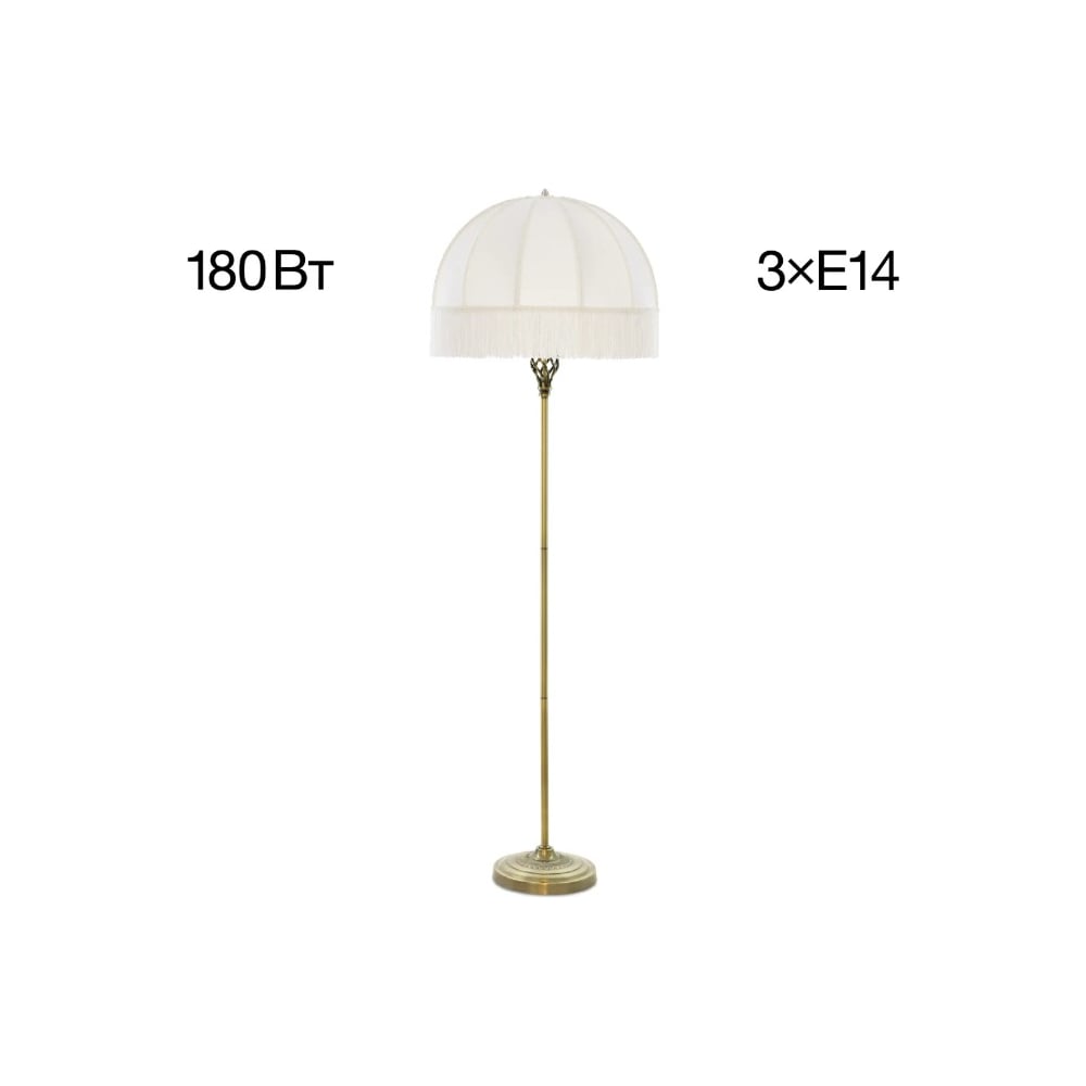 Изображение товара Торшер Citilux Базель бронза с бежевым абажуром CL407931