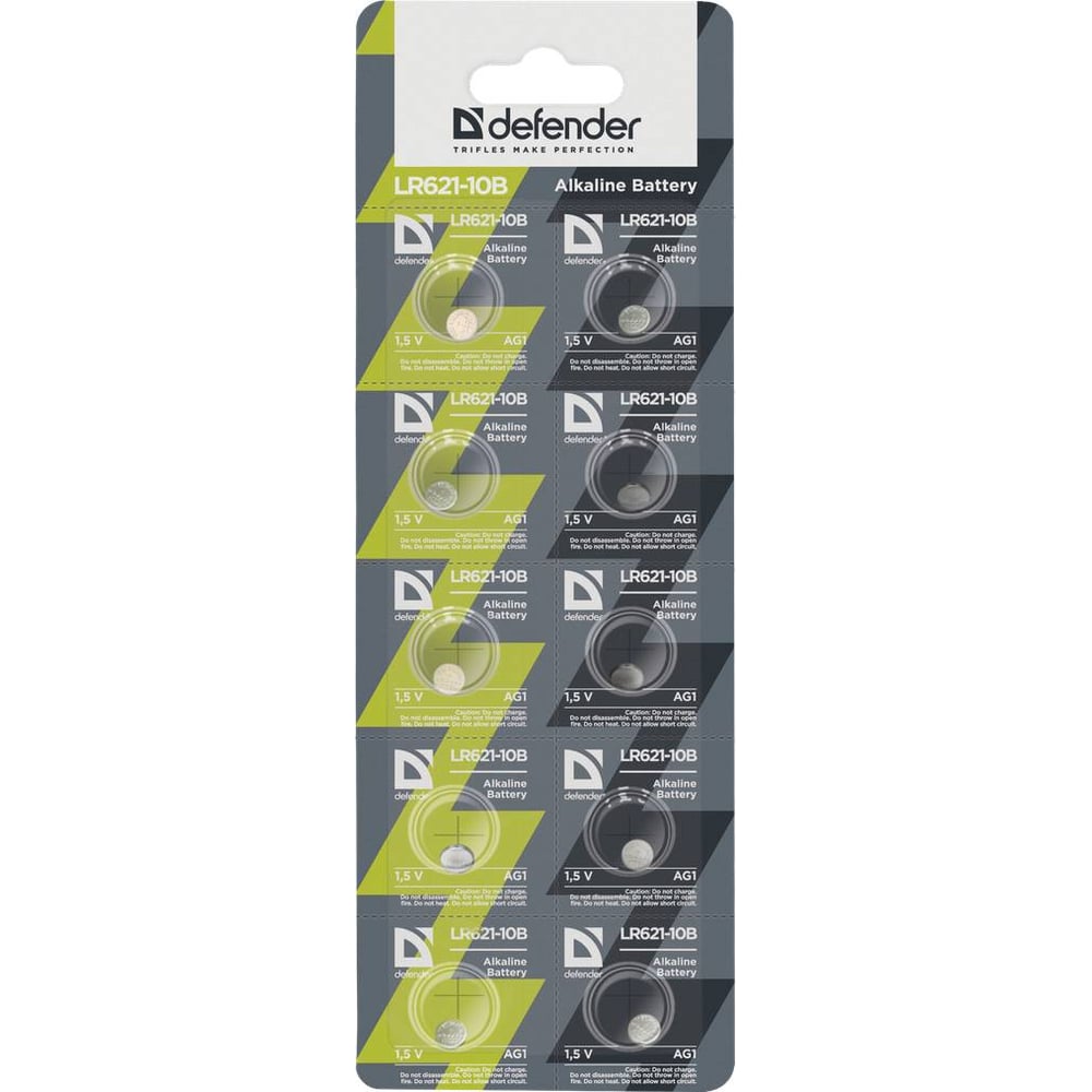Алкалиновая батарейка Defender