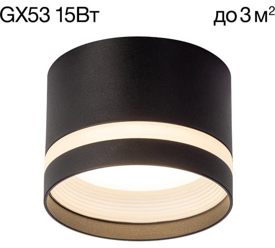 Изображение товара Светильник накладной Citilux Hardy Черный CL002C11