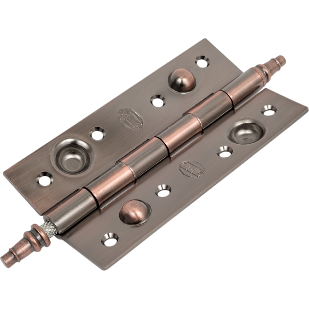 Изображение товара Петля Amig бронзовая универсальная 561-150x80 BR для дверей и стеклянных конструкций