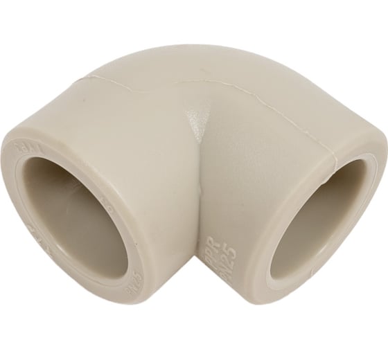 Изображение товара Угольник RTP PN25 90 градусов, внутр внутр D25 мм, серая 11032