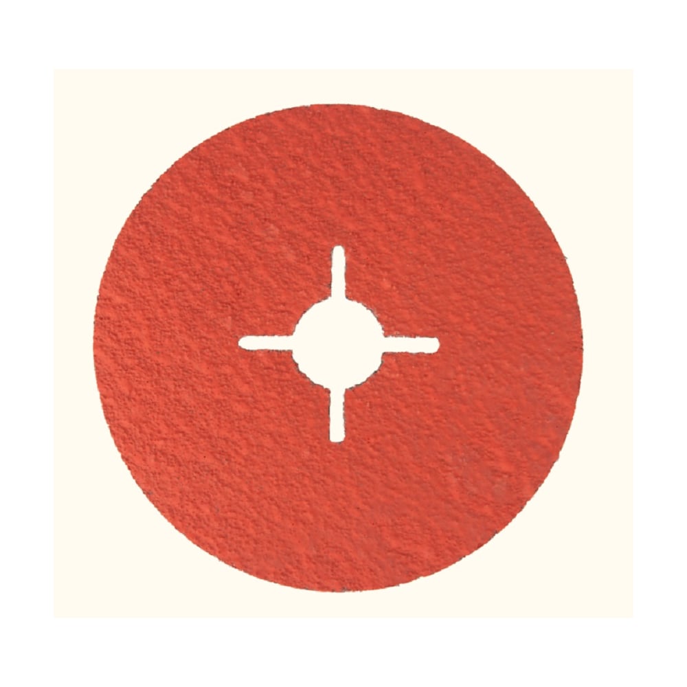 Изображение товара Круг фибровый 125 мм керамическое зерно P80 для металла AbraTechnic 2 шт