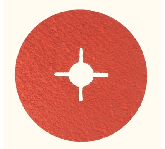 Изображение товара Круг фибровый 125 мм, керамическое зерно (CR), P24, 2 шт/упак AbraTechnic ABR-CR125024