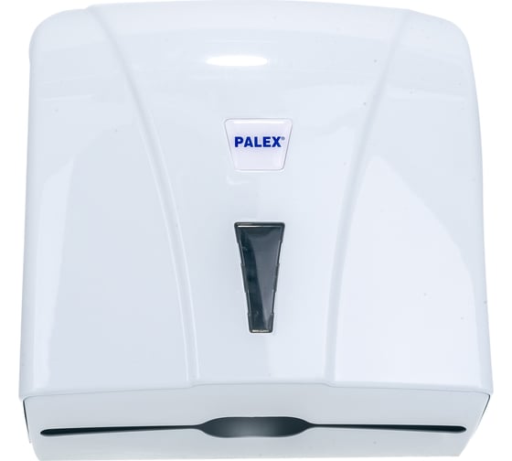Изображение товара Диспенсер для бумажных полотенец Palex Z сложение, 300 листов, белый 3464-0