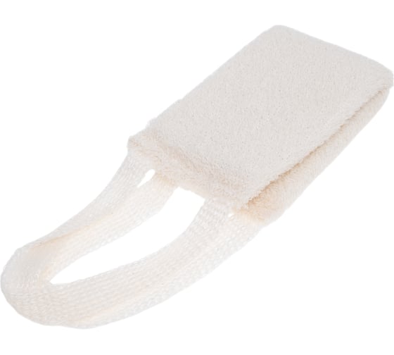 Изображение товара Мочалка Banika "Длинная", хлопок, поролон, 35x9см М404