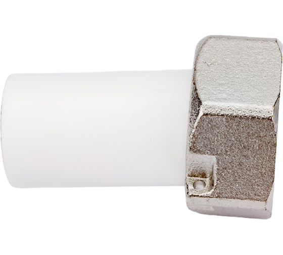 Изображение товара Штуцер для присоединения счетчика воды под пломбу RTP D20х3/4 мм 10852