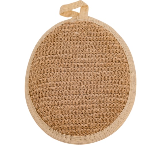 Изображение товара Мочалка Banika "Овал", крапива, 16x12см М631