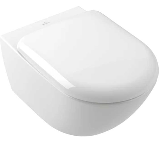 Изображение товара Унитаз подвесной Villeroy & Boch Antao 370x560 мм, CeramicPlus, альпийский белый 4674 T0 R1 00337428