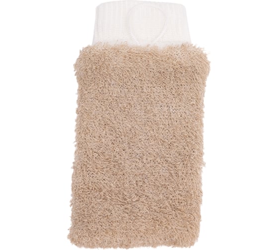 Изображение товара Мочалка Banika "Рукавица", лён, 23x11см М42