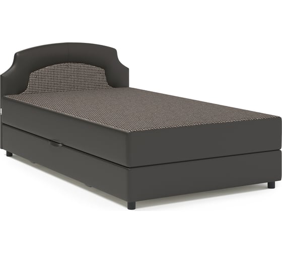 Изображение товара Тахта Шарм 120, Корфу коричневый и экокожа шоколад 104210615