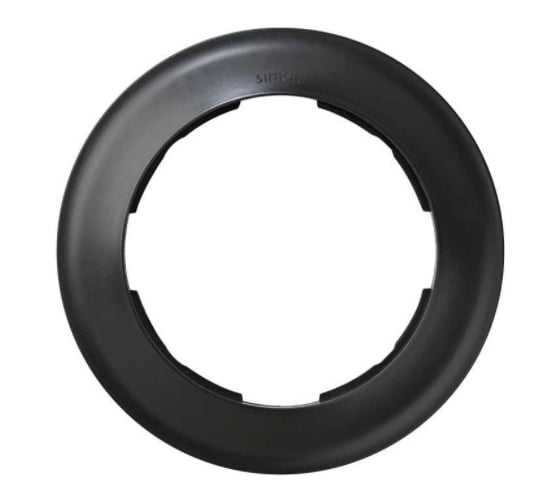 Изображение товара Рамка Simon декоративная, 1 пост, круг в круге, S88, графит 88610-38