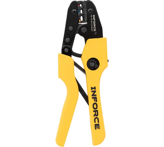 Изображение товара Пресс-клещи для обжима наконечников Inforce 0,5 - 6 мм2 06-19-20