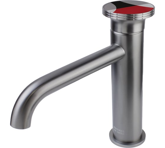 Изображение товара Смеситель на раковину Bronze de Luxe OMG! графит/красный 9009GM-R