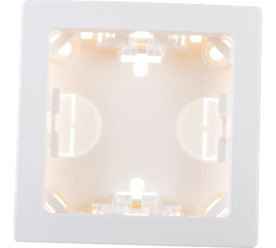 Изображение товара Рамка Simon универсальная, 1 пост, 75х75мм, S73 Loft, белый 73610-60